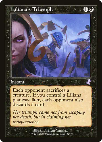 Liliana's Triumph - tsr Spoiler