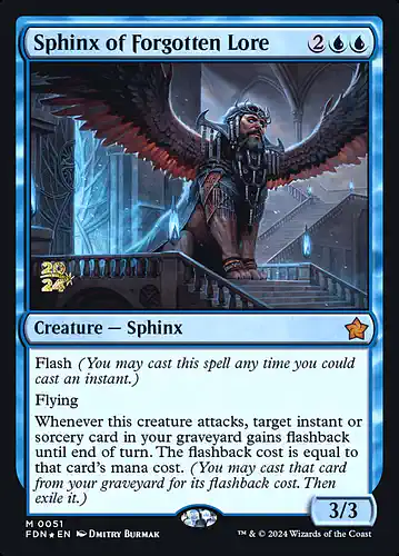 Sphinx of Forgotten Lore - fdn Spoiler