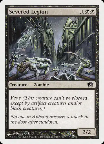 Severed Legion - 8ed Spoiler