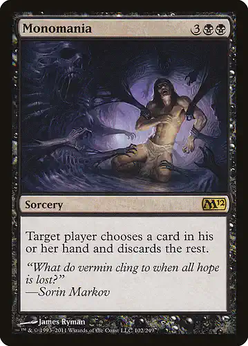 Monomania - m12 Spoiler