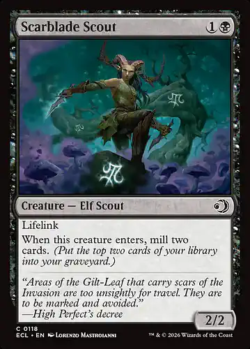Scarblade Scout - ecl Spoiler