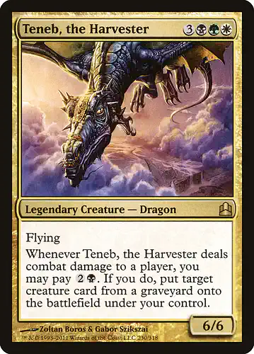 Teneb, the Harvester - cmd Spoiler