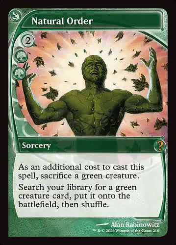 Natural Order - mb2 Spoiler