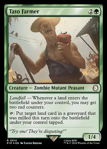 Tato Farmer - pip Spoiler