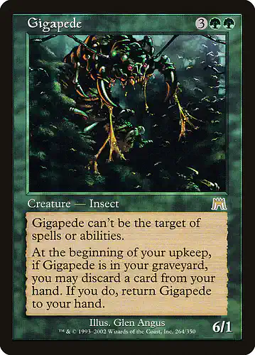 Gigapede - ons Spoiler