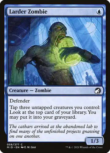 Larder Zombie - mid Spoiler