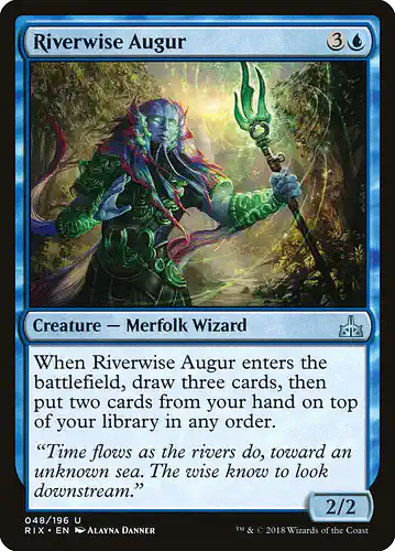 Riverwise Augur - rix Spoiler