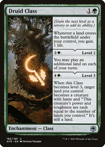 Druid Class - afr Spoiler