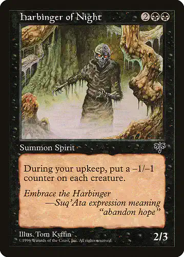 Harbinger of Night - mir Spoiler