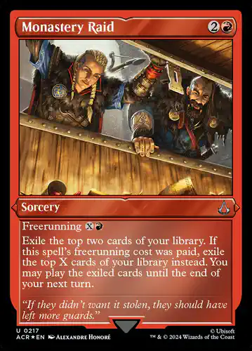 Monastery Raid - acr Spoiler