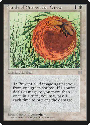 Circle of Protection: Green - ice Spoiler