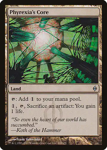 Phyrexia's Core - nph Spoiler