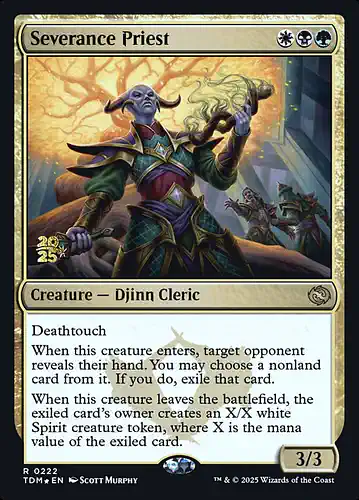 Severance Priest - tdm Spoiler