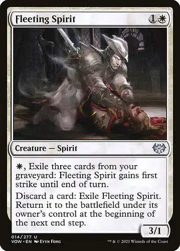 Fleeting Spirit - vow Spoiler