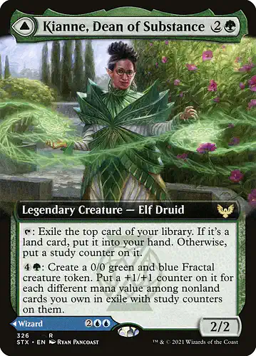 Kianne, Dean of Substance - stx Spoiler