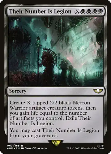 Their Number Is Legion - 40k Spoiler