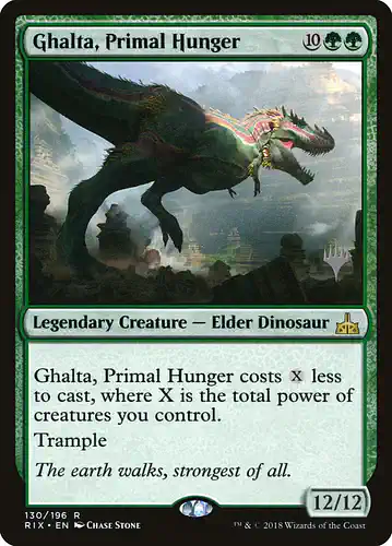 Ghalta, Primal Hunger - rix Spoiler