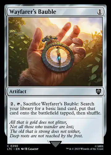 Wayfarer's Bauble - ltc Spoiler