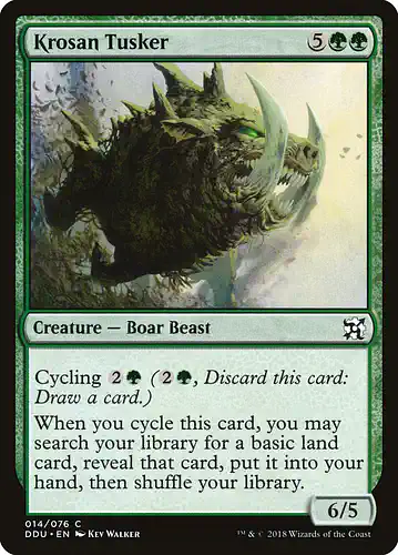 Krosan Tusker - ddu Spoiler