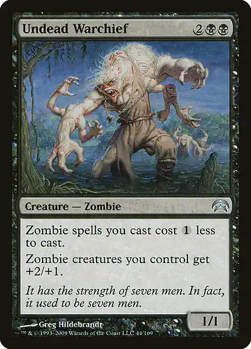 Undead Warchief - hop Spoiler