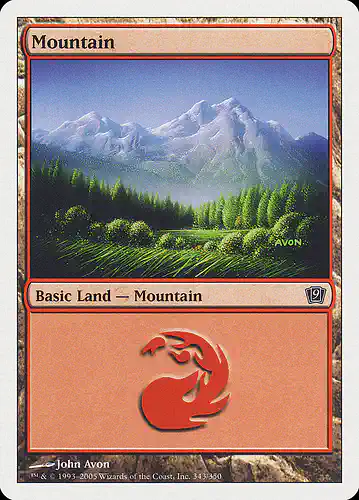 Mountain - 9ed Spoiler