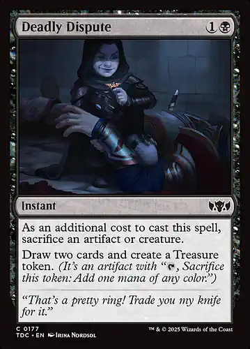 Deadly Dispute - tdc Spoiler