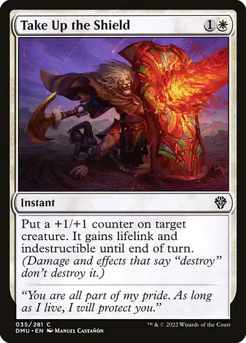 Take Up the Shield - dmu Spoiler