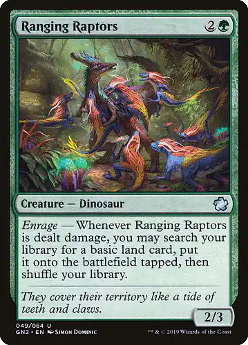 Ranging Raptors - gn2 Spoiler