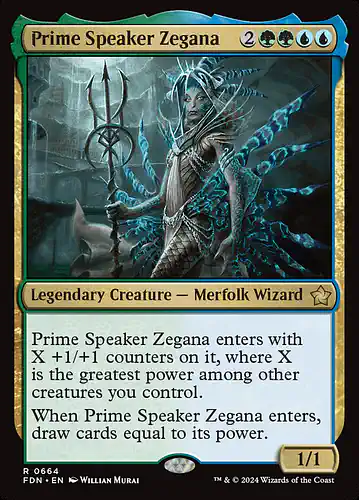 Prime Speaker Zegana - fdn Spoiler