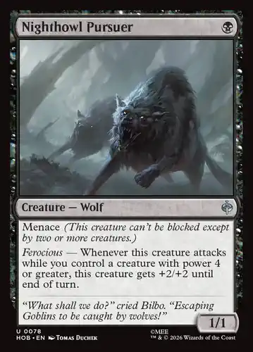 Nighthowl Pursuer - hob Spoiler