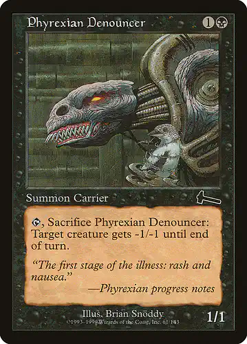 Phyrexian Denouncer - ulg Spoiler