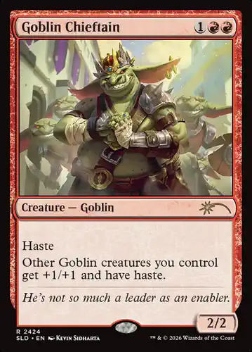 Goblin Chieftain - sld Spoiler