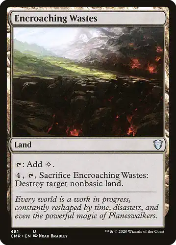Encroaching Wastes - cmr Spoiler