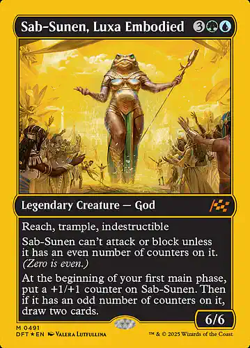 Sab-Sunen, Luxa Embodied - dft Spoiler