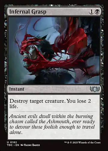 Infernal Grasp - tdc Spoiler