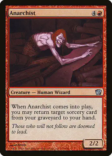 Anarchist - 9ed Spoiler