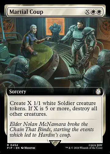 Martial Coup - pip Spoiler