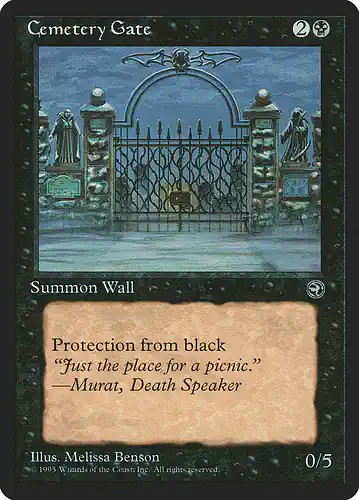 Cemetery Gate - hml Spoiler
