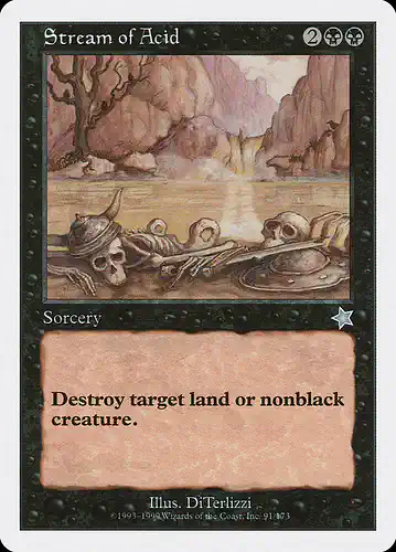 Stream of Acid - s99 Spoiler