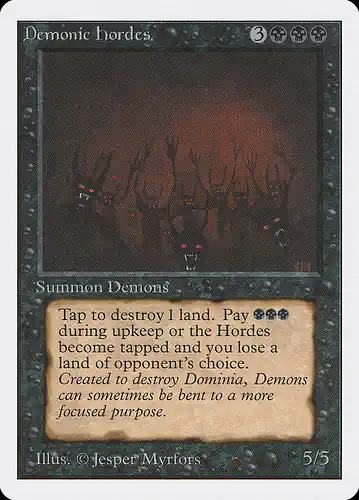 Demonic Hordes - 2ed Spoiler