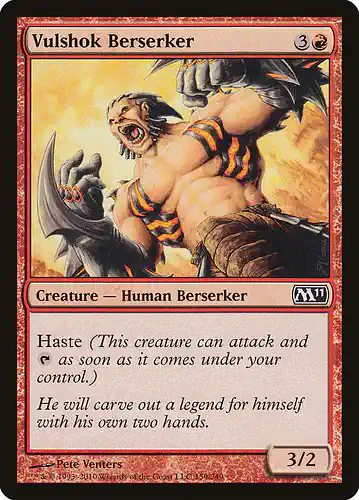 Vulshok Berserker - m11 Spoiler