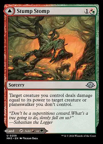 Stump Stomp - mh3 Spoiler