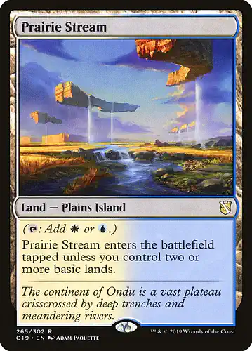 Prairie Stream - c19 Spoiler