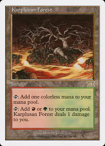 Karplusan Forest - 6ed Spoiler