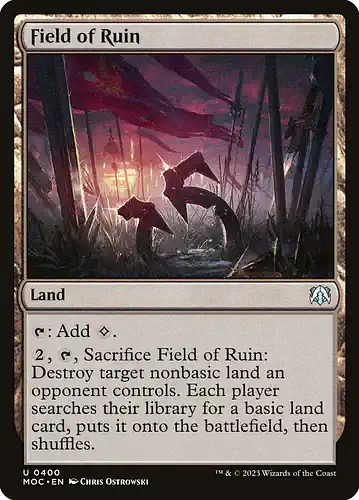 Field of Ruin - moc Spoiler