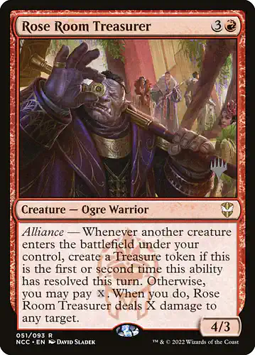 Rose Room Treasurer - ncc Spoiler