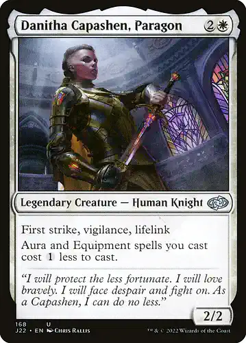 Danitha Capashen, Paragon - j22 Spoiler