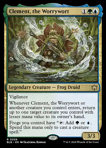 Clement, the Worrywort - blb Spoiler