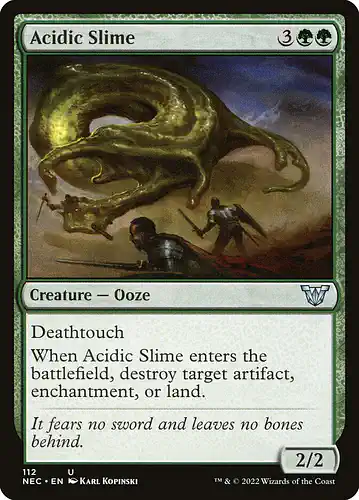 Acidic Slime - nec Spoiler