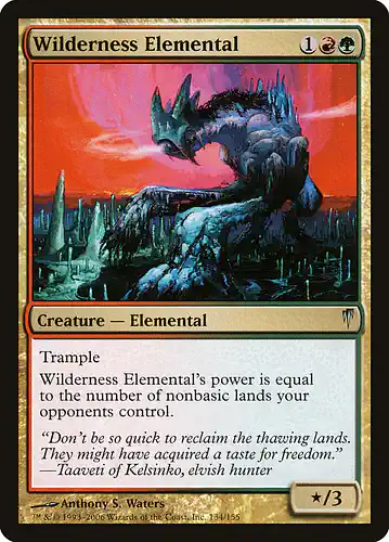 Wilderness Elemental - csp Spoiler